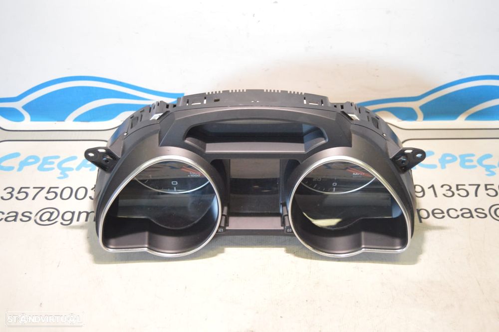 QUADRANTE MOSTRADOR MPH PAINEL INSTRUMENTOS MAGNETI MARELLI AUDI 8T0920981B 8T0920981 503001520505 AUDI A5 8T3 8TA 3.0 TDI QUATTRO V6 245CV CDU CDUD A4 B8 4K - 3