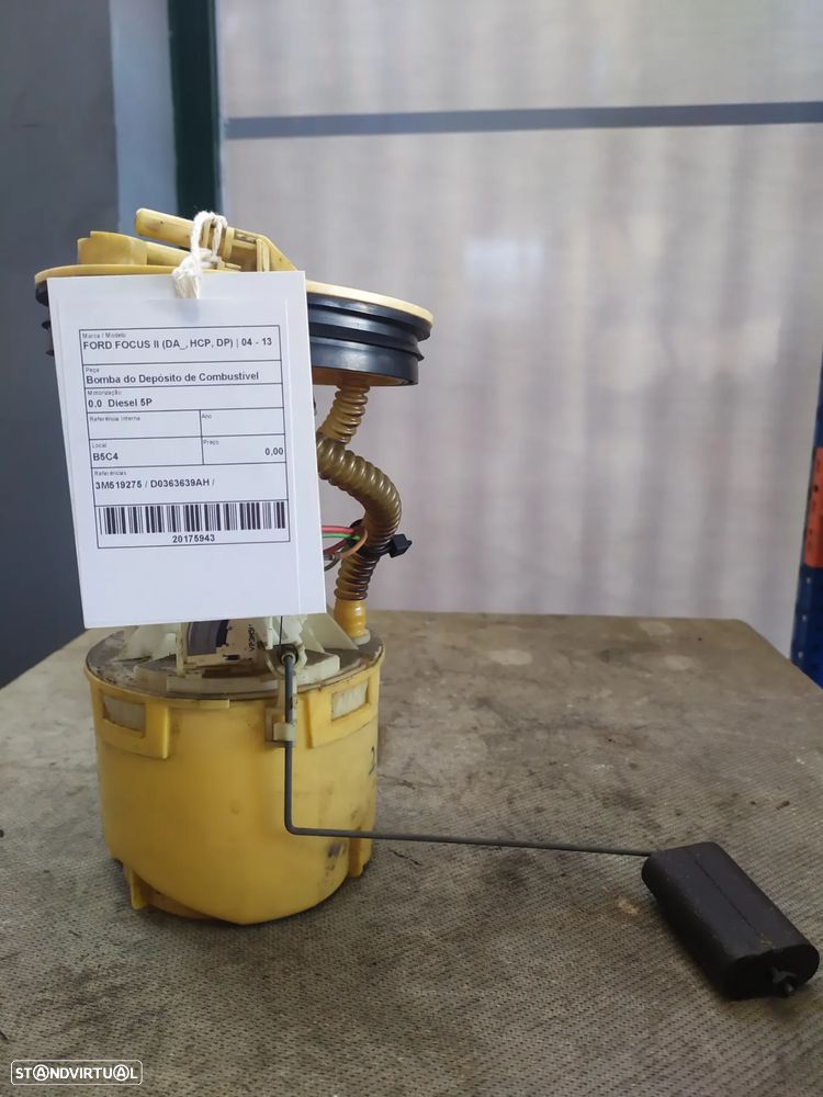 BOMBA DE COMBUSTIVEL FORD FOCUS II / D0363639AH / 3M519275 - 1