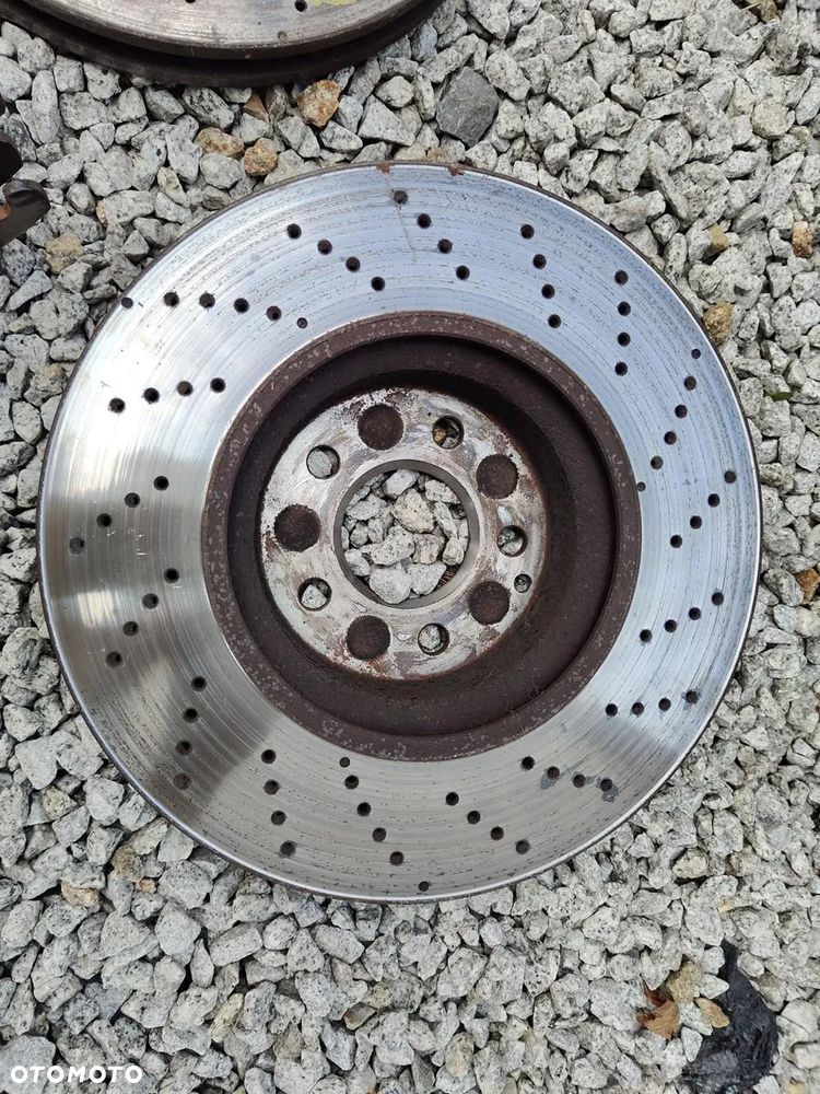MERCEDES w212 W204 W207 TarczeHamulcowe Perforowane 322mm Przód Komplet z Klockami - 6
