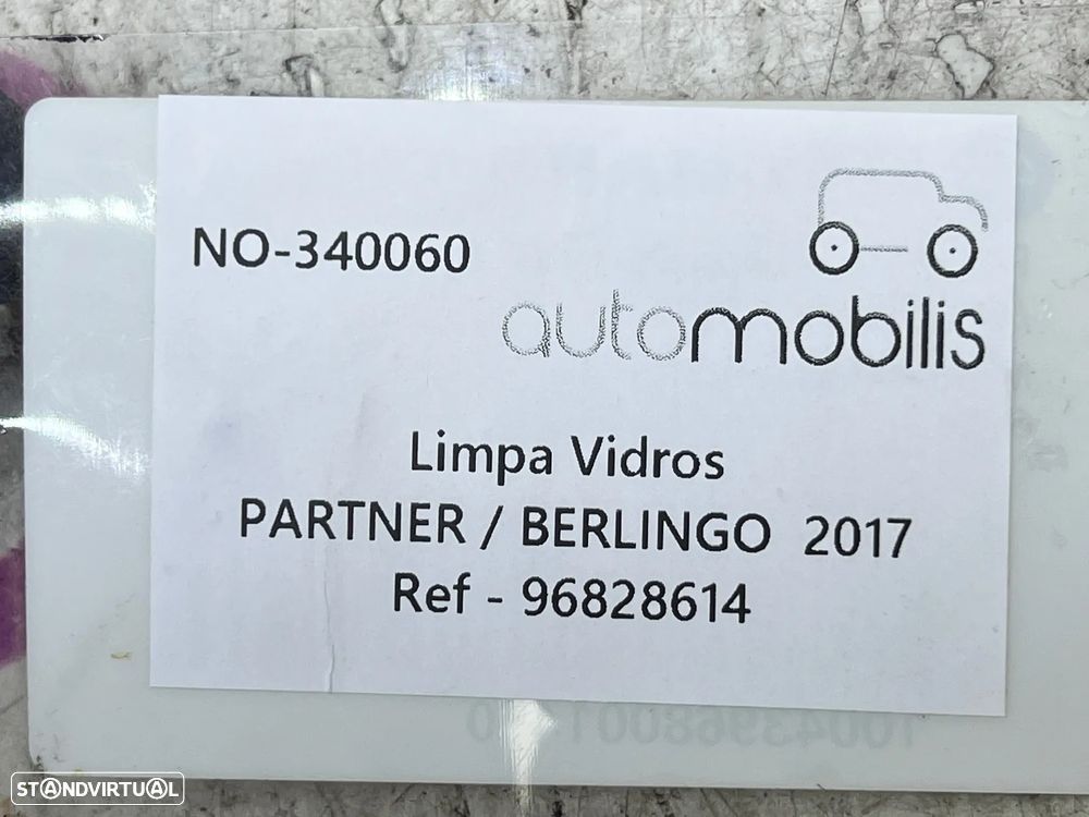 Limpa Vidros PEUGEOT PARTNER / CITROEN BERLINGO Ref. 96828614 - NO. 340060 - 4