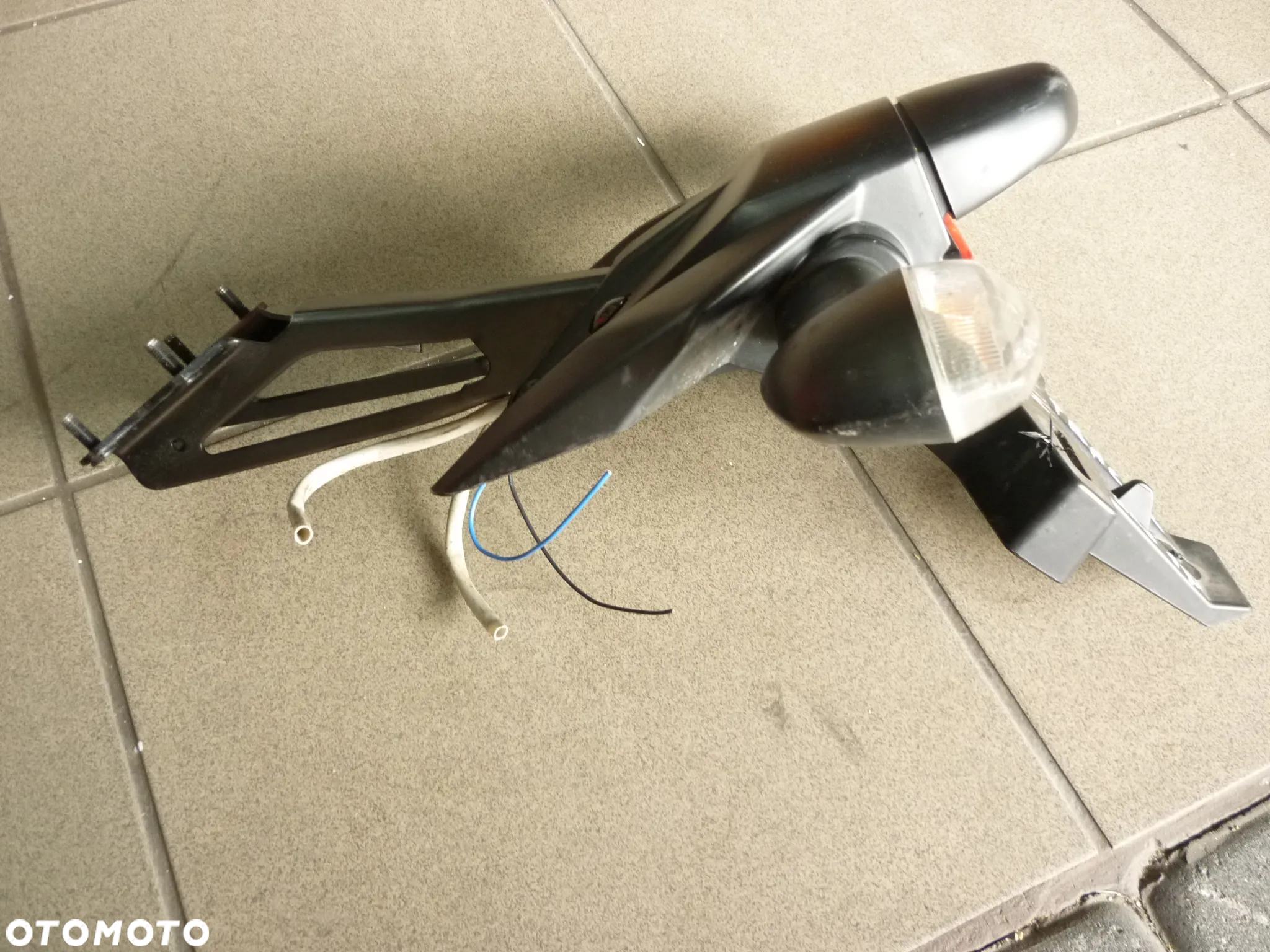 Błotnik tył kierunkowskazy mocowanie tablicy rejestracyjnej Yamaha MT 09 Tracer - 5