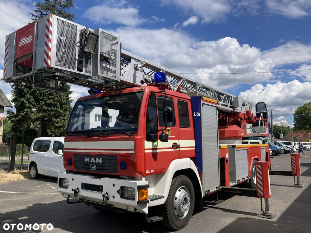MAN Man 15,280 Straż pożarna drabina Strażacka zwyżka podnośnik Metz M2005 - 25