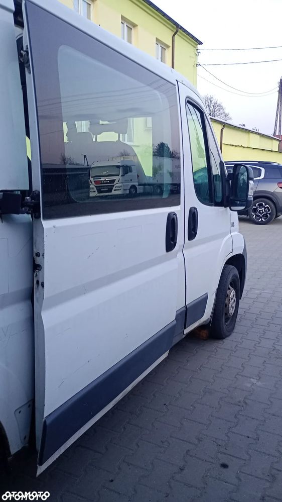 F.V BIAŁE H1 Drzwi PRAWE PRZESUWNE BOCZNE niskie uzbrojone KOMPLETNE  PEUGEOT BOXER FIAT DUCATO DRZWI PRZESUWNE H1 Z SZYBĄ CITROEN JUMPER - 2