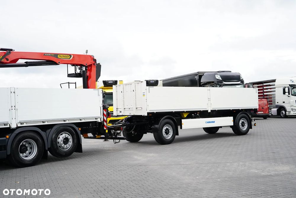 MAN / TGS / 26.470 / 6 X 2 / ZESTAW SKRZYNIOWY + HDS / PALFINGER PK 20 501 L / OŚ SKRĘTNA / CHWYTAK - 29