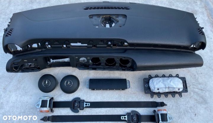 Deska konsola zestaw Air Bag do Mercedes Benz  a klasa w177 oryginalna - 1