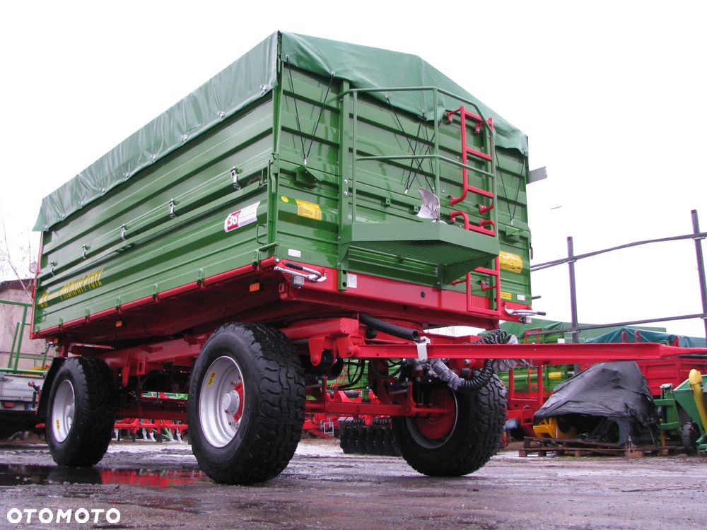 Pronar Przyczepa dwuosiowa paletowa PRONAR PT680 -14t, PT612 -12t, PT612L -12t, wywrotka z trójstronnym wywrotem, przyczepa ciężarowo-rolnicza - 18