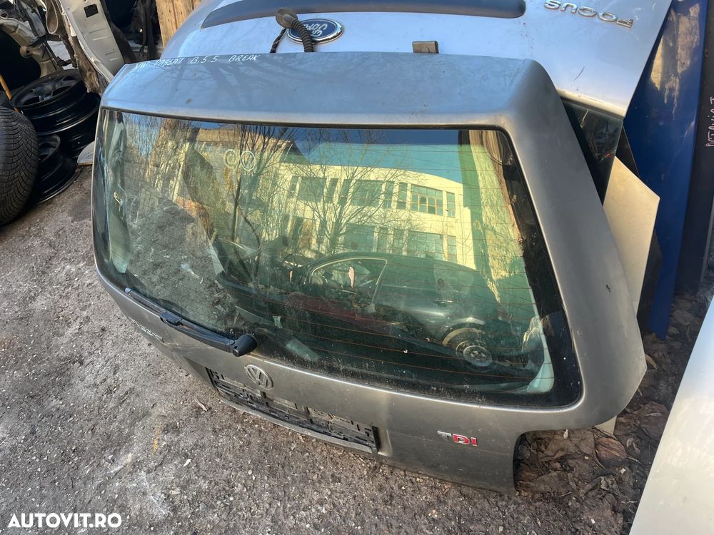 Haion portbagaj VW Volkswagen Passat B5.5 break 2002 gri verzui - 11