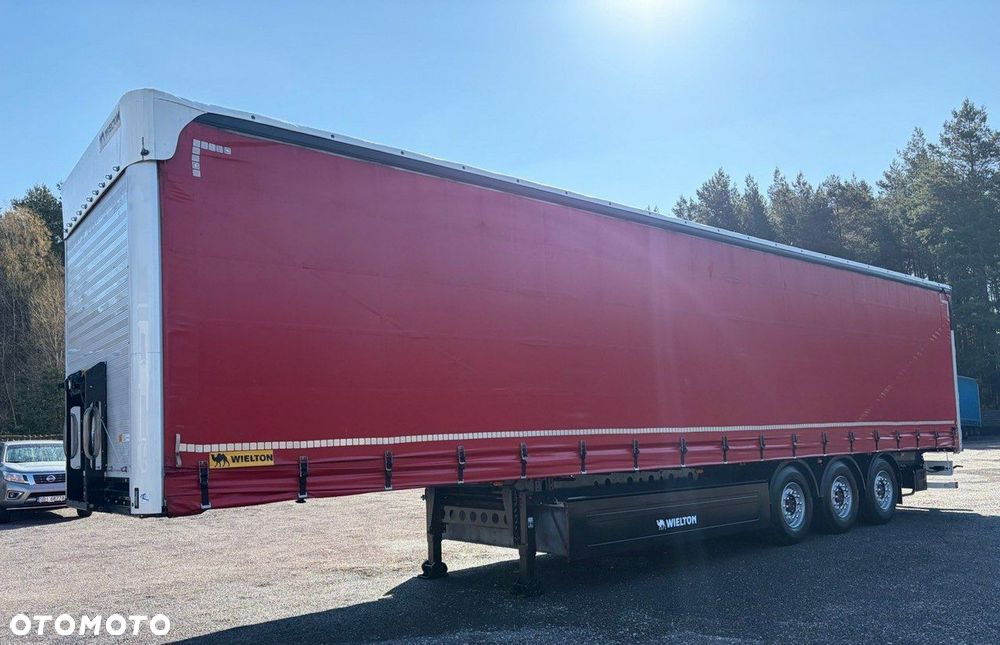 Wielton Firana Standard, Dach podnoszony, Oś podnoszona - 11