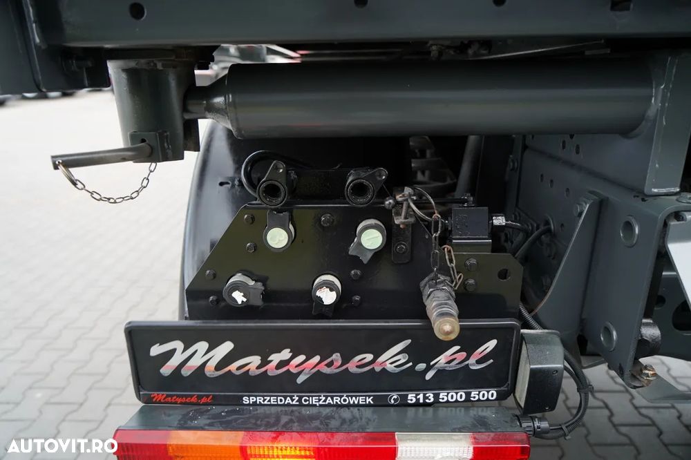 Mercedes-Benz UNIMOG U300 / 4X4 / BASCUNĂTOR 3 LATE / PLUG / MUNICIPAL / CUPLĂRI HIDRAULICE / EPS + AMBREIAJ - 17