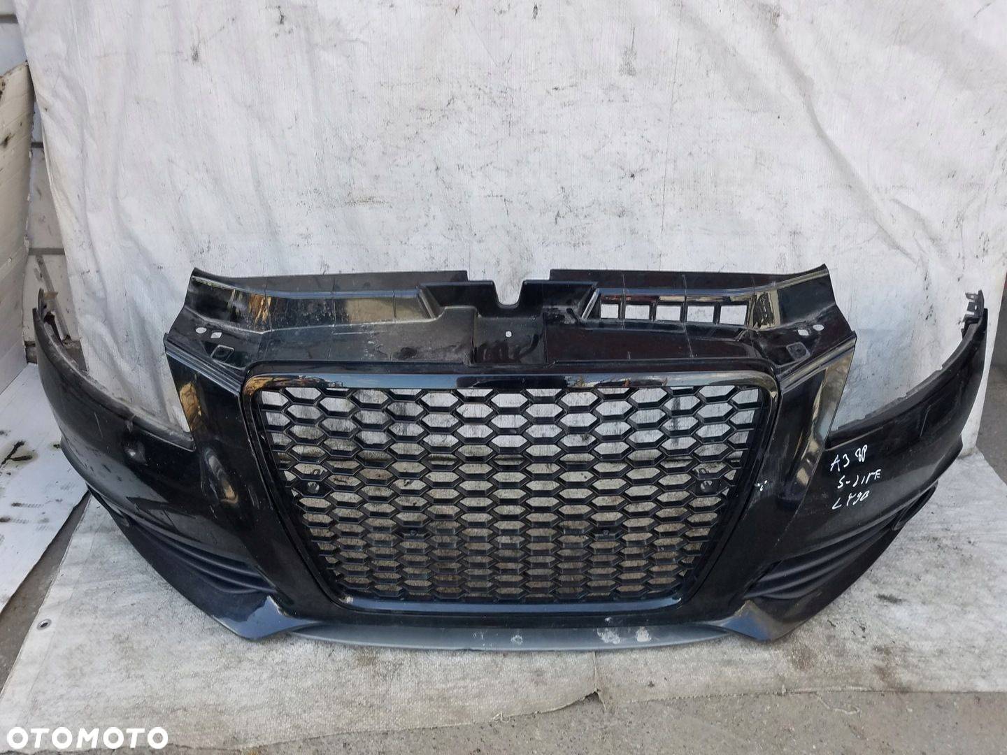 ZDERZAK PRZÓD AUDI A3 8P LIFT S-LINE SLINE KOD LY9B - 7