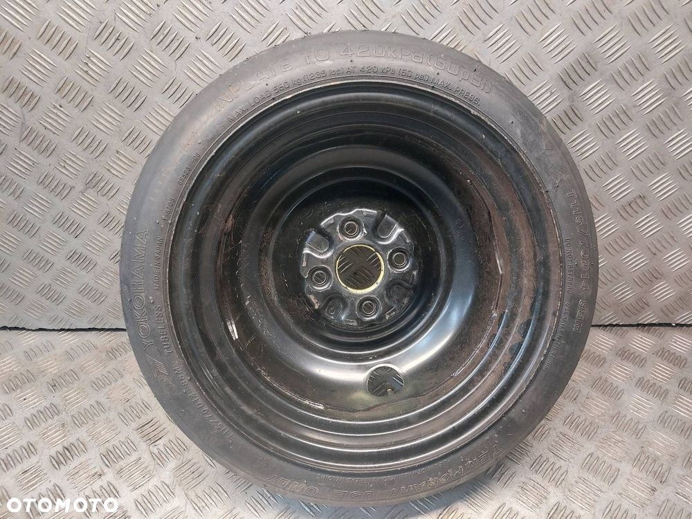 KOŁO DOJAZDOWE DOJAZDÓWKA TOYOTA YARIS I LIFT 4X100 115/70R14 4J YOKOHAMA - 4
