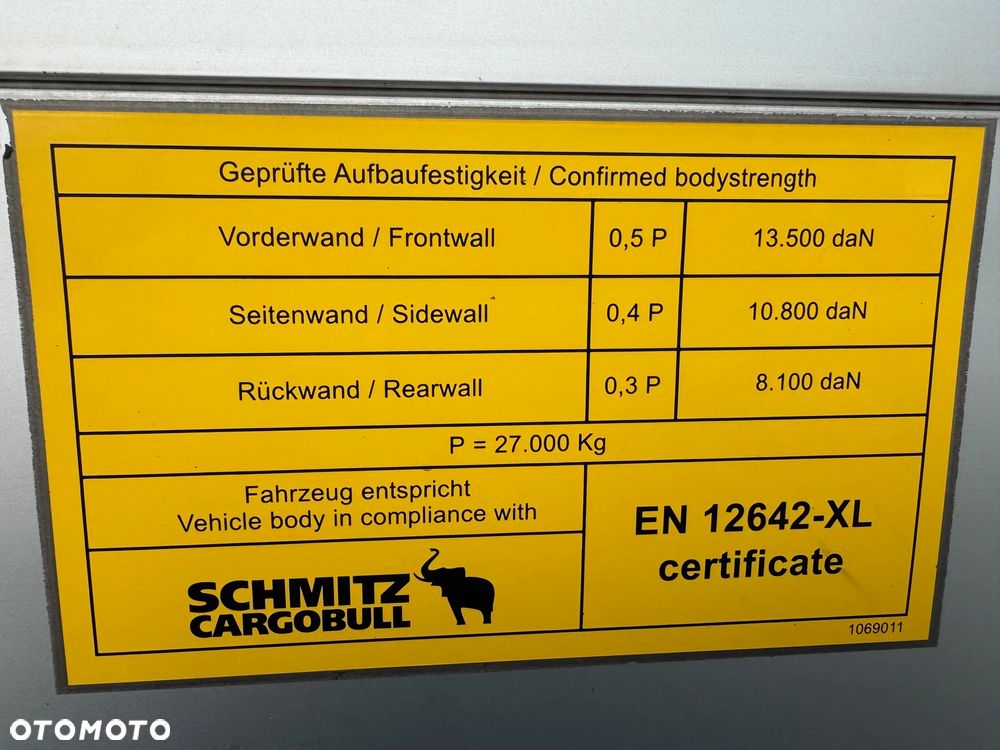 Schmitz Cargobull Firanka, 2 osie podnoszone!!, Nowe plandeki!! - 31