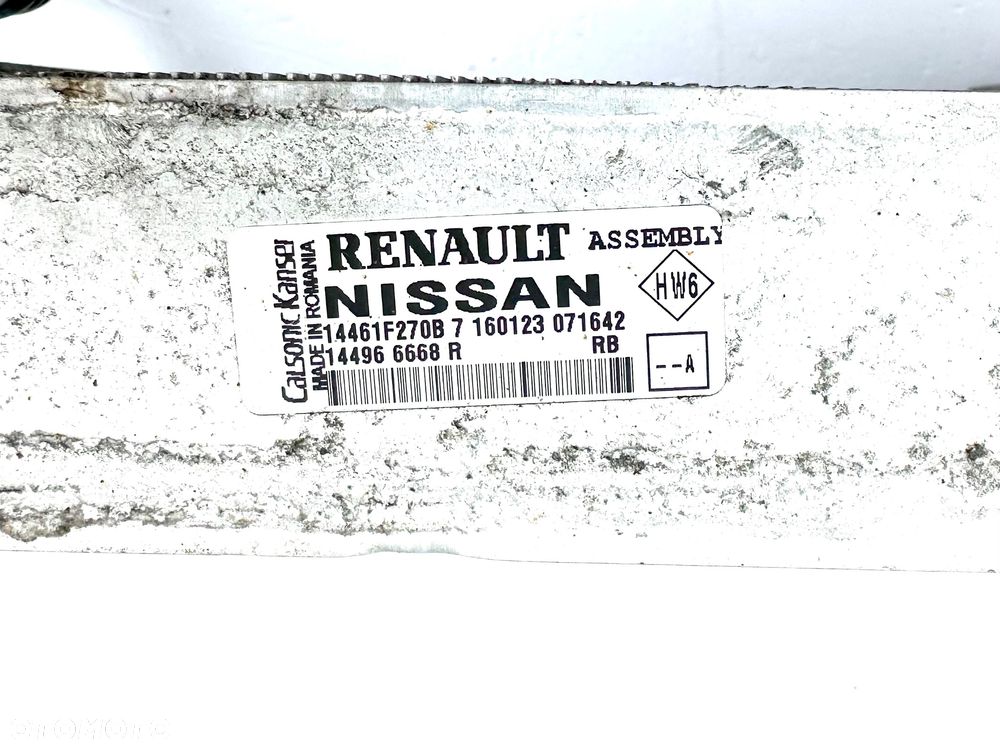 RENAULT CLIO V 5 CAPTUR 2 TCE INTERCOOLER CHŁODNICA POWIETRZA ORYGINAŁ OE - 4