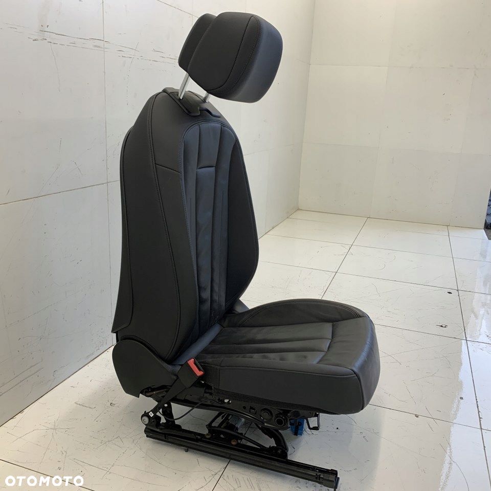 Siedzenie lewe przód SKÓRA fotel elektrycznie suwany AUDI A4 B9 8W LIFT 22r - 4
