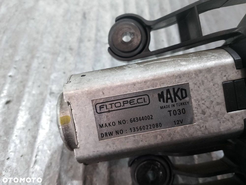 SILNICZEK WYCIERACZKI TYŁ FIAT FIORINO III 1356022080 1.3 JTD - 7