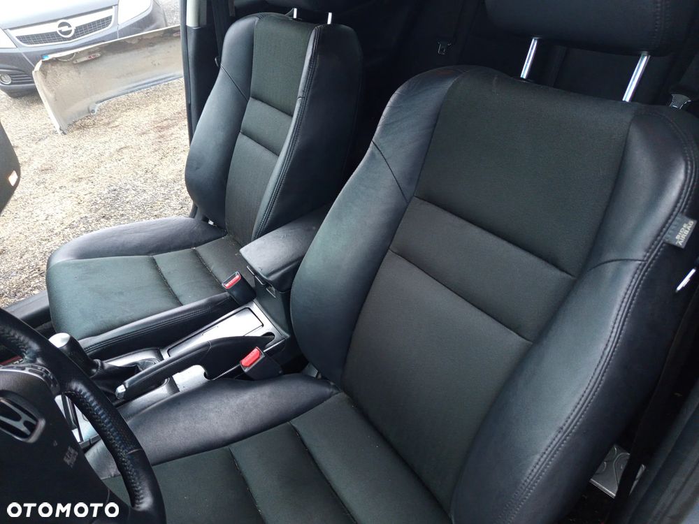 KOMPLET FOTELI HONDA ACCORD VII 02-08 SKÓRA MATERIAŁ PÓŁSKÓRA - 2