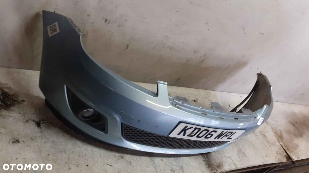 ! ZDERZAK PRZÓD PRZEDNI DO FORD FIESTA VI MK6 LIFT FL J4 BŁĘKITNY HALOGENY - 4