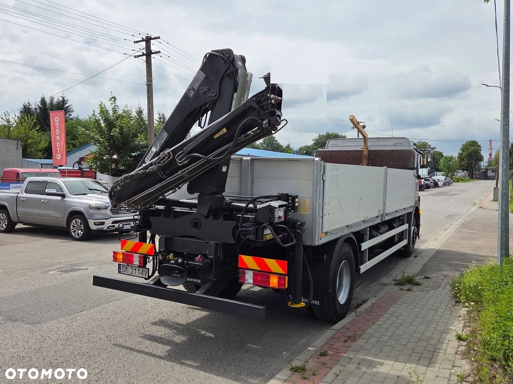Mercedes-Benz AXOR 1826L // 9 BIEGÓW // KLIMA HAK // HDS HIAB ŻURAW DŹWIG // TYŁ PODUSZKI // EURO 4 - 21
