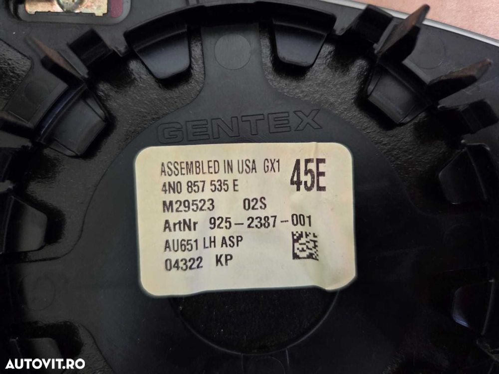 Sticla oglinda heliomata originala dreapta Audi A6 A7 C8 4K A8 D5 4N - 2