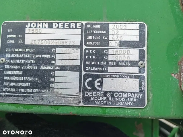 John Deere 7600 - 16