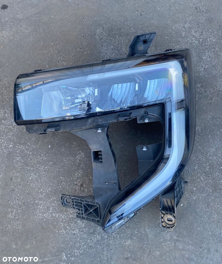 RENAULT MASTER 4 IV , 5 V  25-> Kompletne lampy przednie full led ledowe lampa przednia lewa prawa Reflektory reflektor lewy prawy + ZDERZAK PRZEDNI PRZÓD + chłodnica klimatyzacji 921004663R  260609073R  260106174R lift - 12