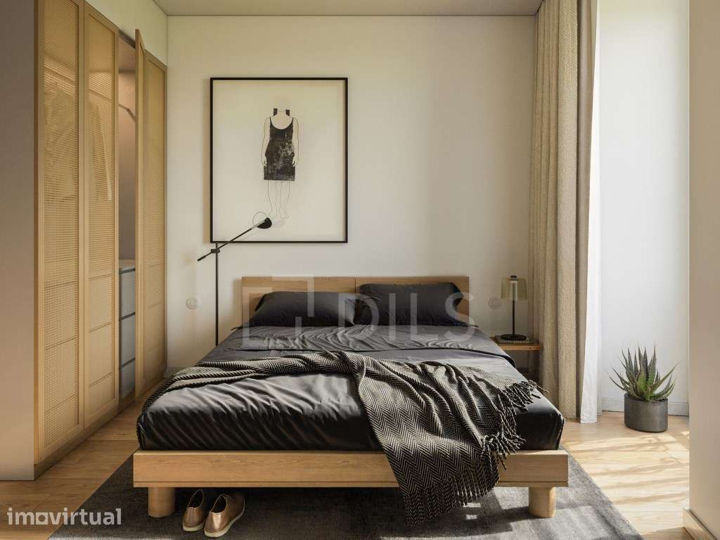 Apartamento T0 com terraço em novo empreendimento nas Avenidas Novas - Grande imagem: 4/34