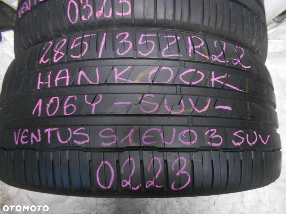 OPONY 285/35R22 HANKOOK VENTUS S1 EVO 3 SUV DOT 0323 6.8MM - 3