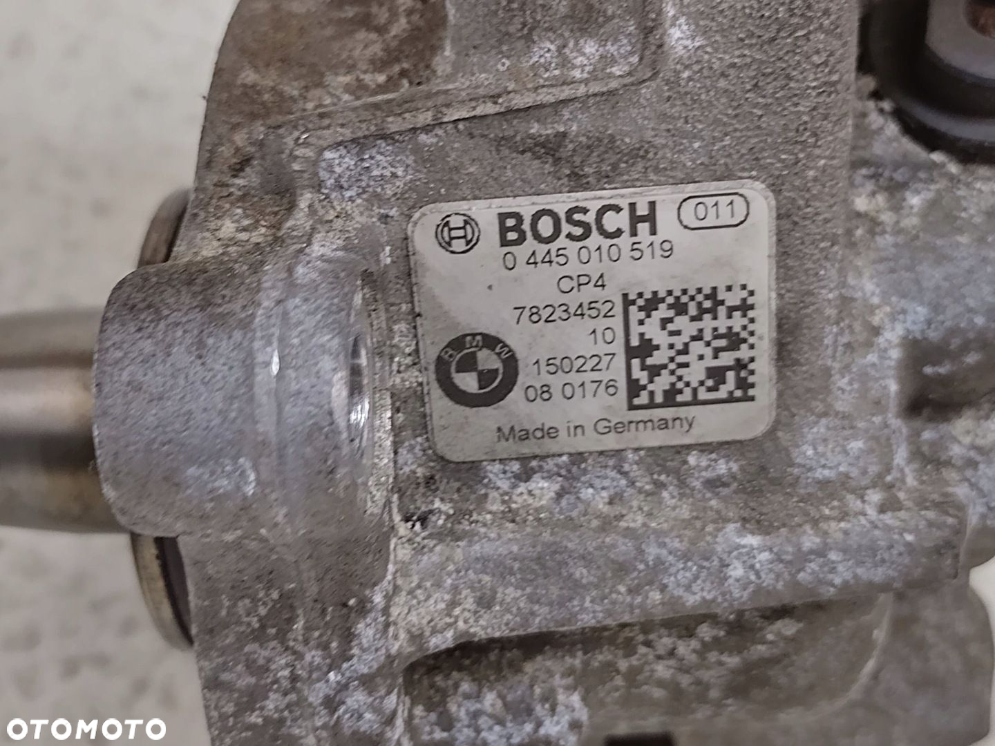 BMW 3 GT F34 2.0 DIESEL N47D20C POMPA WTRYSKOWA BOSCH 7823452 0445010519 - 6