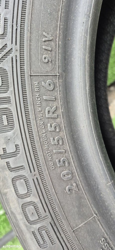 Anvelope 2x205 55 16 Dunlop dot 19 mm 5.3 - 4