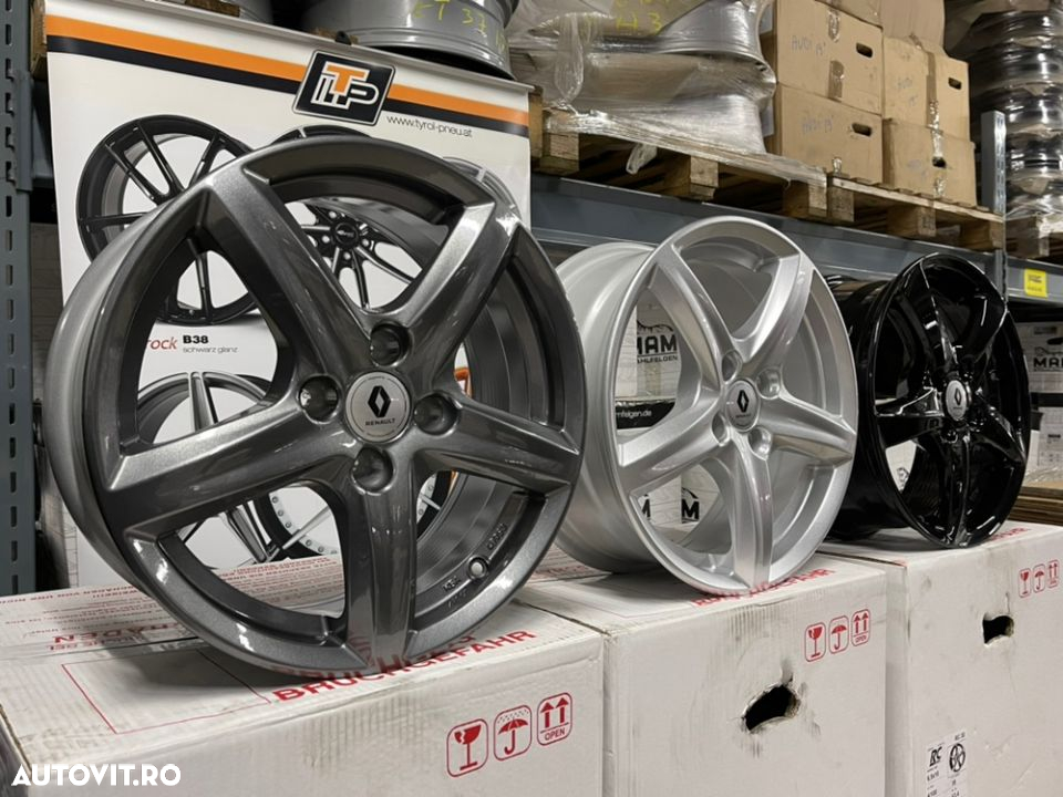 Jante Renault Clio , Captur, Zoe, 15'' si 16 inch, noi - 3