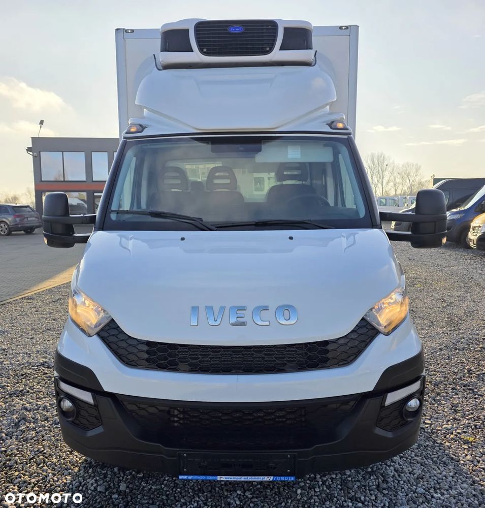 Iveco 35C17 35-170 3,0 HPI 170 KONNY KONTENER 4,2M WINDA CHŁODNIA CARRIER MROŻNIA ZASILANIE ZEWNĘTRZNE KLIMA BLIŻNIAKI DO 3,5T HIMATIC 8 BIEGOWY WEBASTO - 8