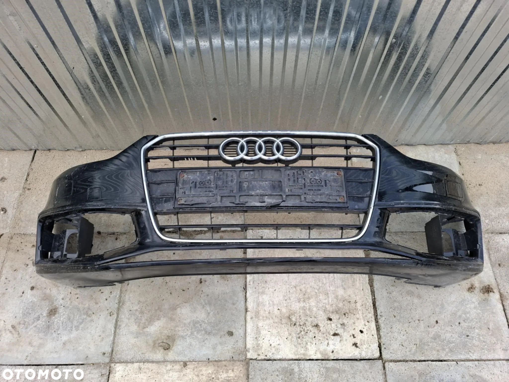 ZDERZAK PRZEDNI PRZÓD AUDI A4 B8 LIFT S LINE 8K0 ŁADNY - 1