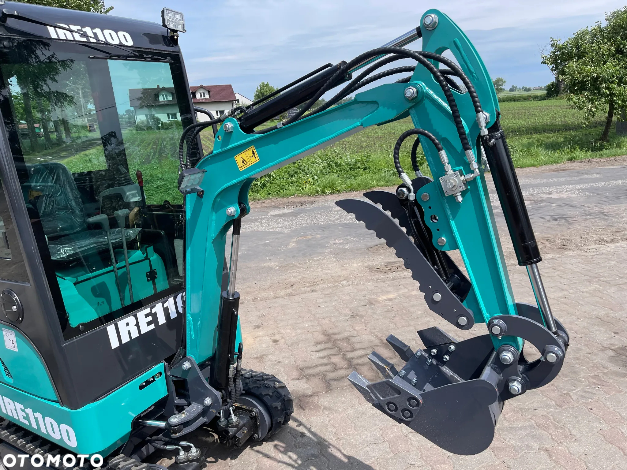 Yanmar Minikoparka IRE 1100 IRE 1100 KG*Pług,Pełna oszklona kabina,2025 ROK_FABRYCZNIE NOWA! - 16