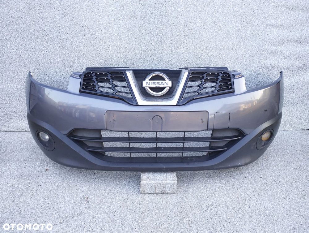 Nissan Qashqai I Lift J10 09-13r zderzak przód przedni Grill - 1