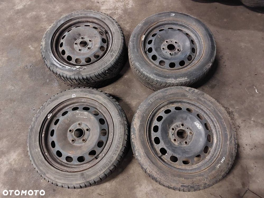 FELGI STALOWE 4 SZT 5x112 6,5Jx16 ET53 FI57,1 SKODA VW AUDI - 1
