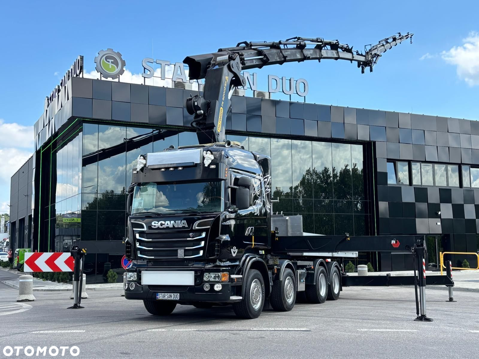 Scania R560 8x2 PALFINGER PK 92002 SH Fly Jib Wciągarka - 2