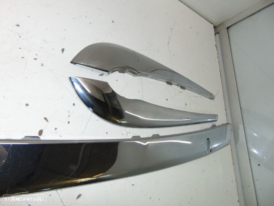 Jaguar xjr6 anos 90 frisos cromados do pára-choques - 5