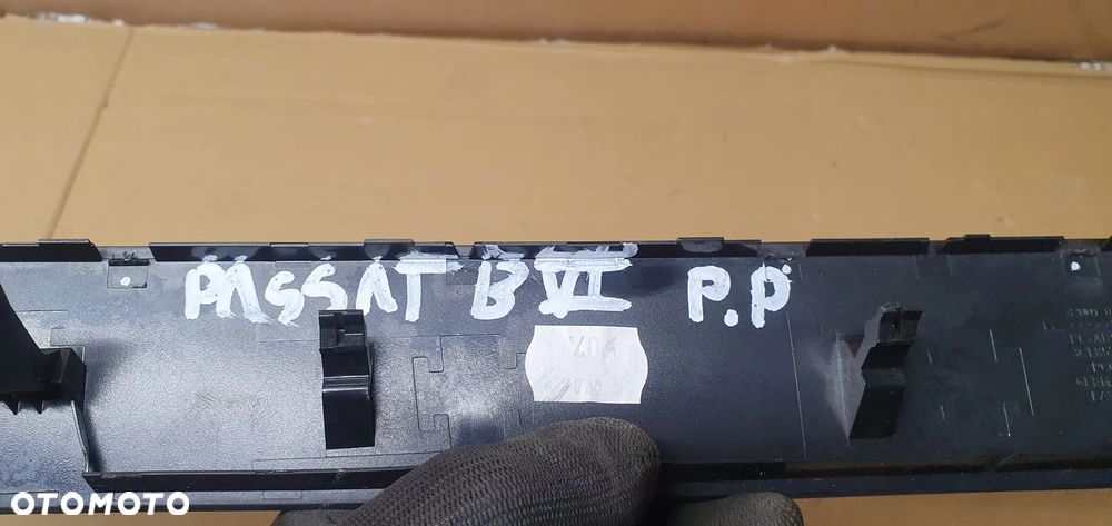 Listwa dekor konsoli VW Passat B6 3C0 3C1857212AD - 7