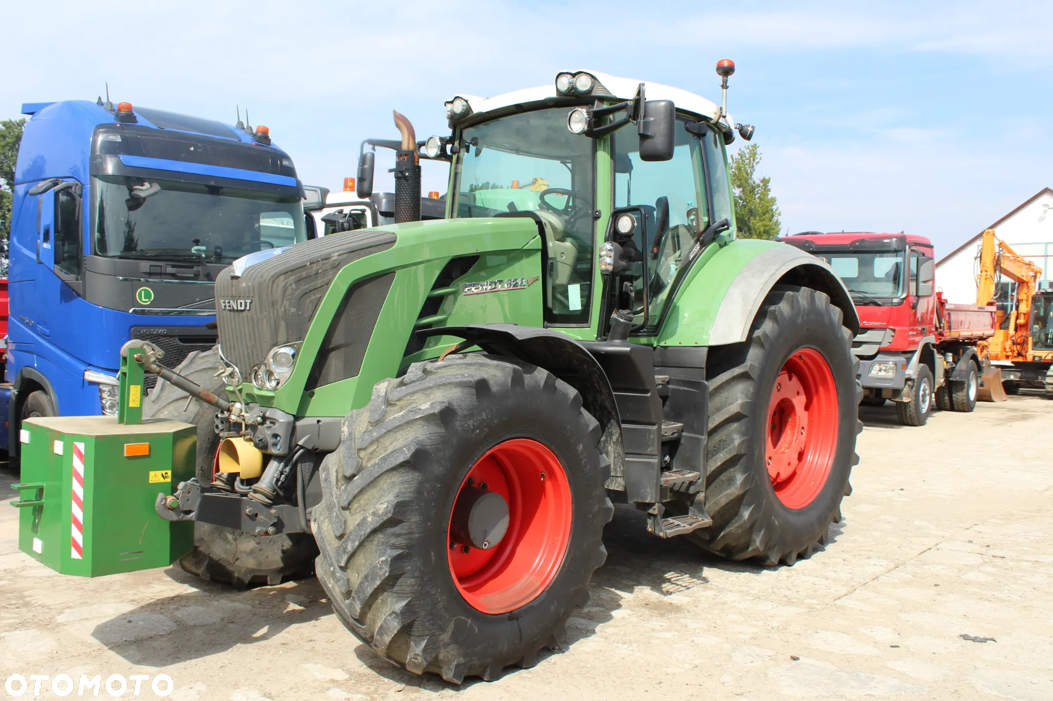 Fendt 828 VARIO PROFI z Niemiec - 8