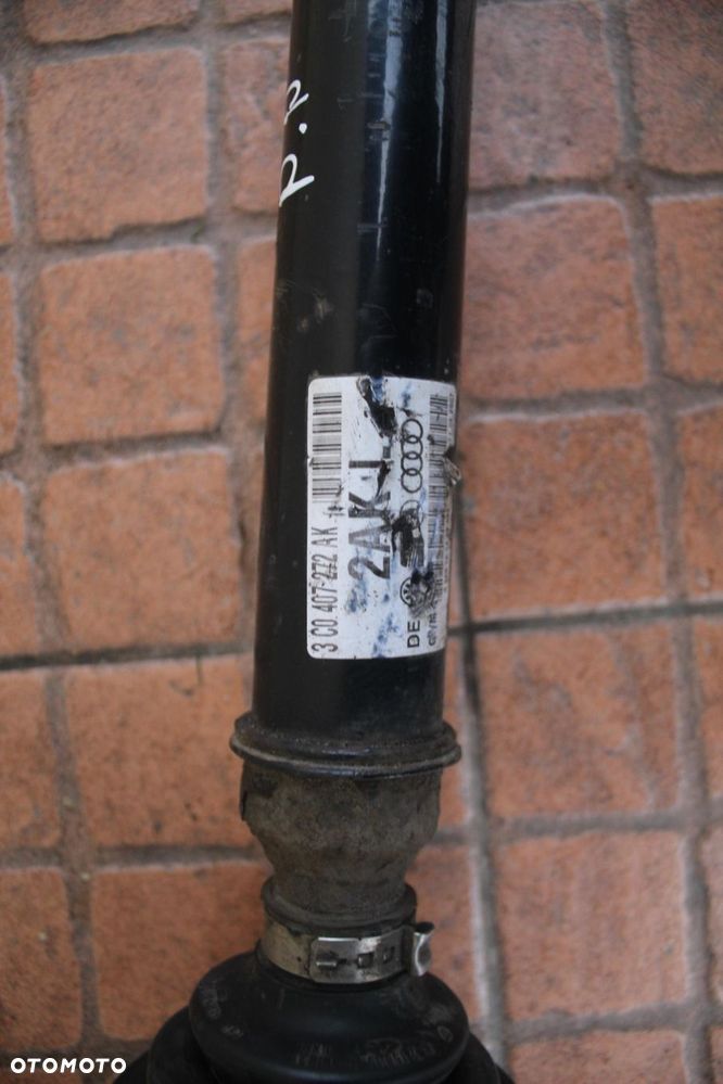 PÓŁOŚ PRAWA PRZEDNIA AUTOMAT VW PASSAT B6 2.0 TDI 3C0407272AK - 4