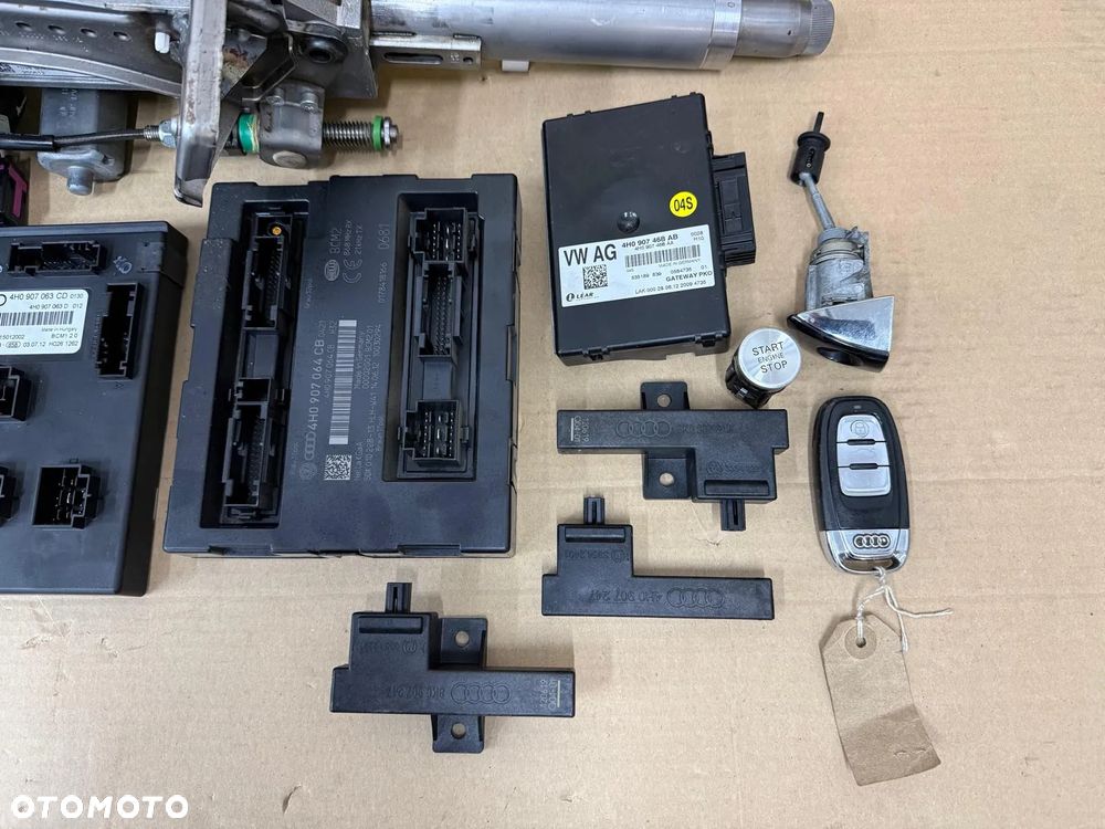 AUDI A8 D4 3.0 TDI ZESTAW DO ODPALENIA KOMPUTER 4H0907401 - 3