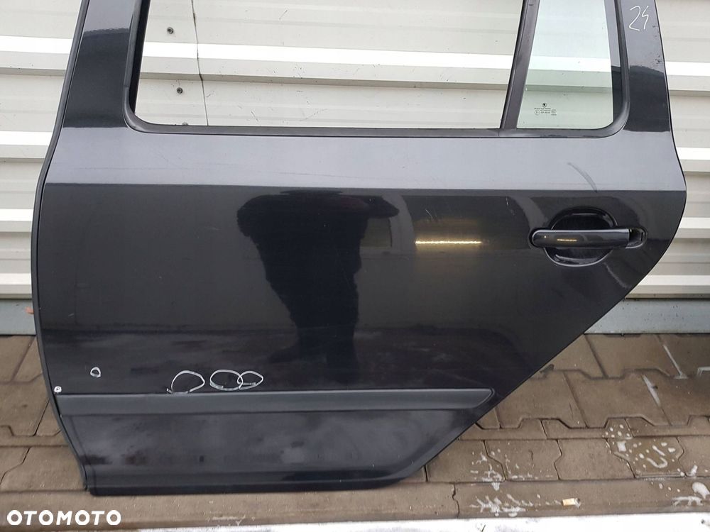 SKODA OCTAVIA 2 II LIFT 08-12r KOMBI DRZWI LEWE TYŁ TYLNE LF9R - 2