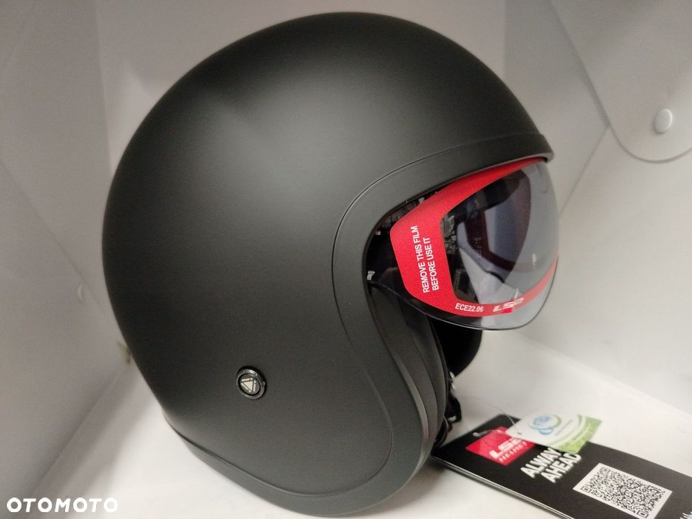 Kask LS2 OF599, otwarty z okularem na motocykl, skuter SPITFIRE, sklep - 4