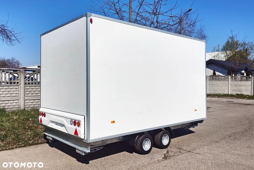 Esselmann Karello 4 m  wzmocniona przyczepa GASTRONOMICZNA handlowa sklep bar - 4