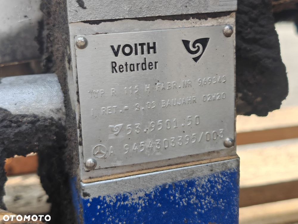 MERCEDES ACTROS MP1 MP2 MP3 SKRZYNIA BIEGÓW G231-16 Z RETARDEREM VOITH R115 - 8