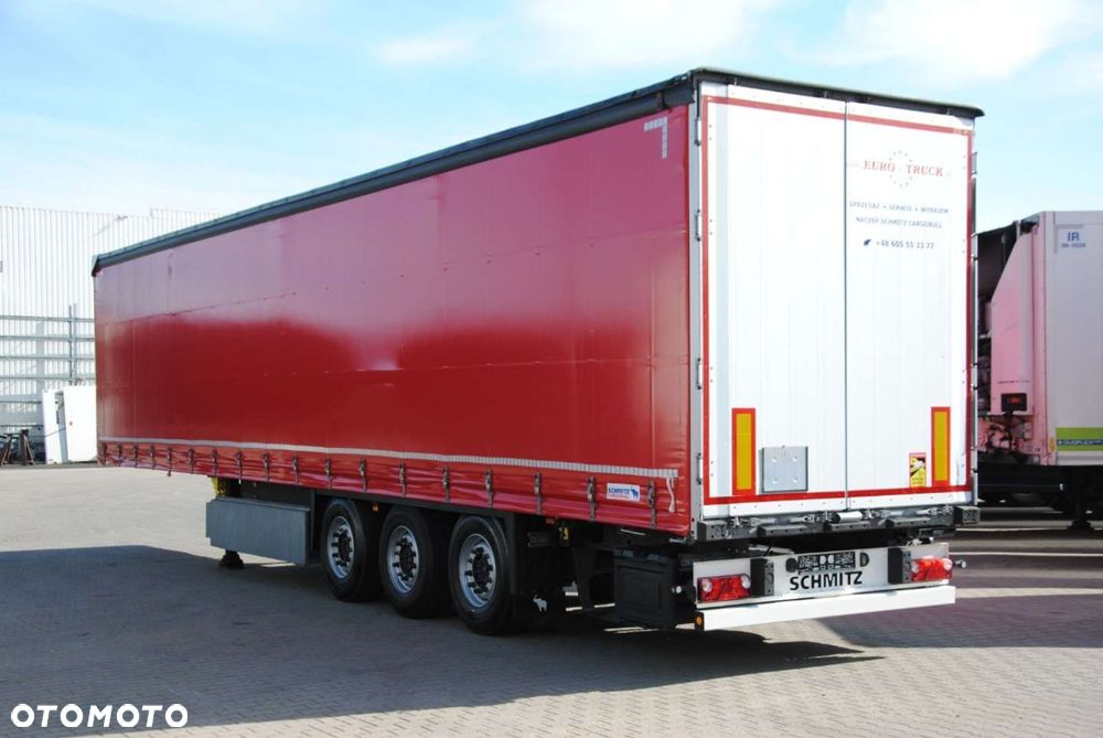Schmitz Cargobull SCS kurtyna, podnoszona oś - 5