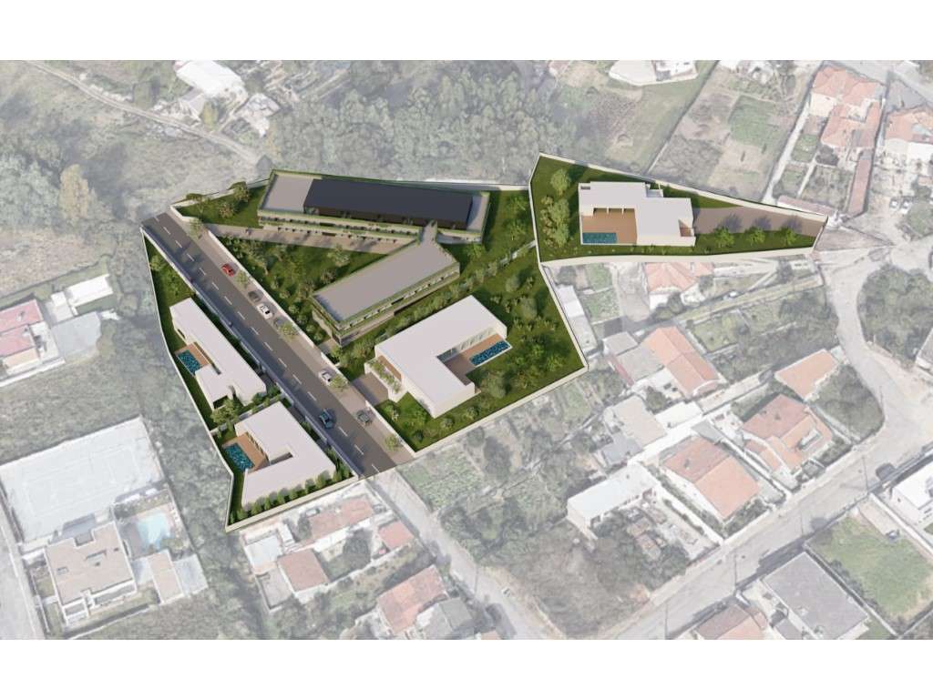 Terreno com cerca de 8000m2 e Projeto aprovado - construção 4 moradias - Grande imagem: 4/17