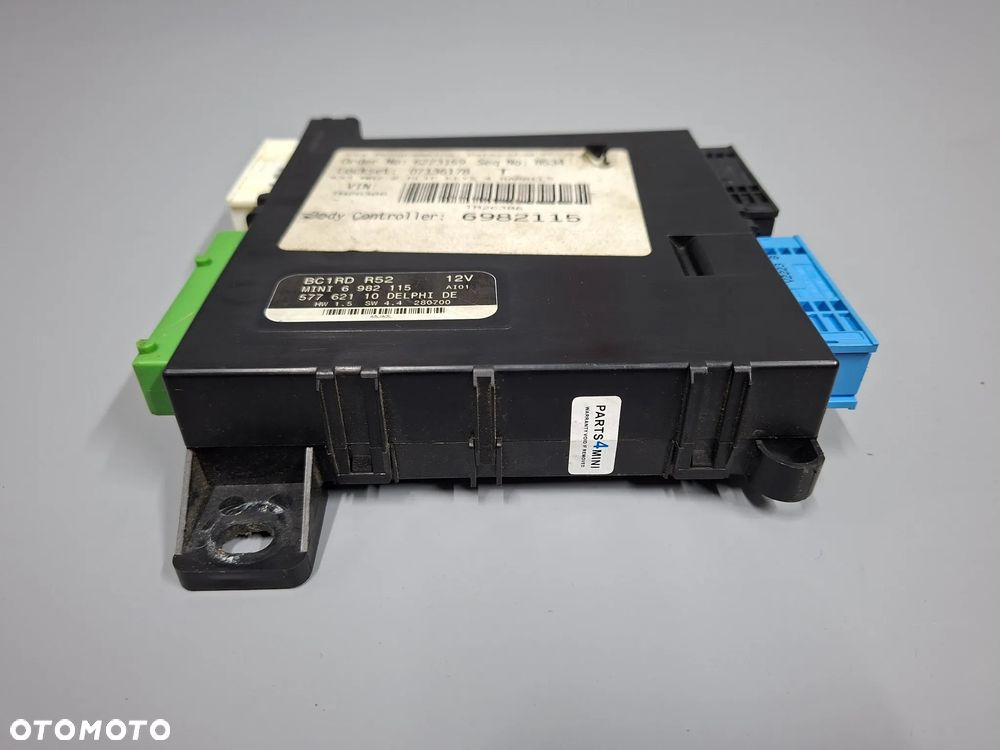 MINI R52 Cabrio Moduł Sterownik Komfortu BCM 6982115 - 4