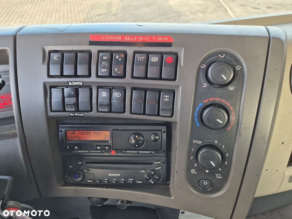 Renault PREMIUM DXI LANDER D 370 / 6X4 / WYWROTKA TYŁ / HYVA / HYDROBURTA Z BOKU / CZOŁOWNICA / NISKI PRZEBIEG / BEZWYPADKOWY / 6X4 / EURO 4 - 36