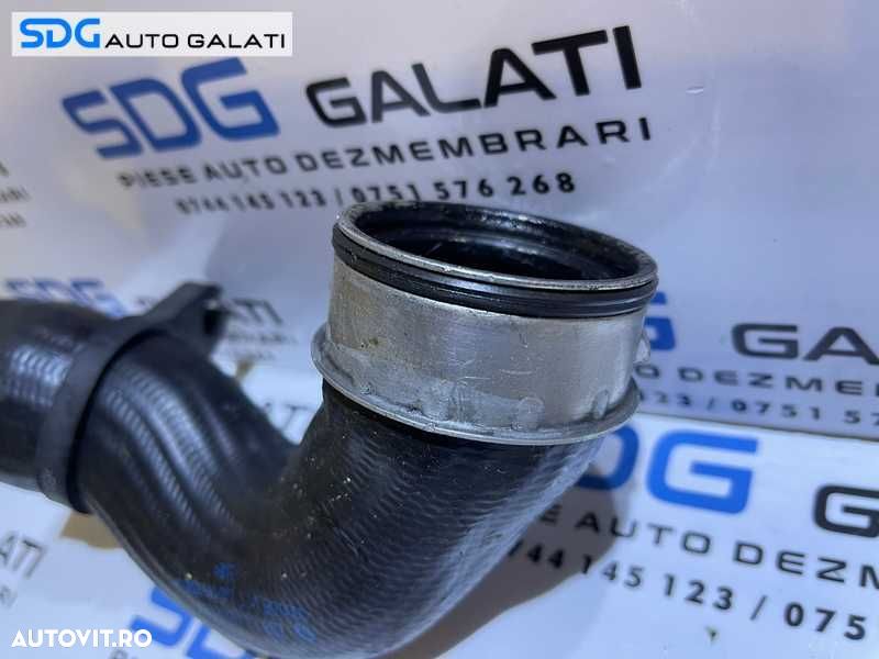 Furtun Conducta Presiune Aer Turbo Turbina Turbosuflanta Audi A3 8L 1.9 TDI ASZ 131 CP 1997 - 2003 Cod 1J0145762BK [D0501] - 3